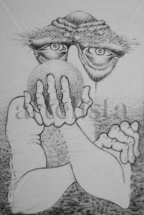 Con la mirada en el...