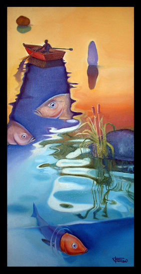 Dejando atrás las oportunidades Oil Canvas Marine Painting