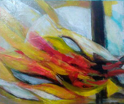 Arco de Fuego  Luisa Mixed media Canvas Others