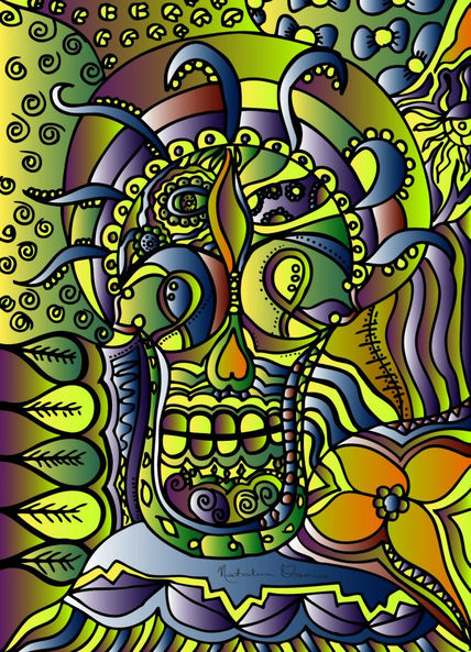 Calavera mexicana 1