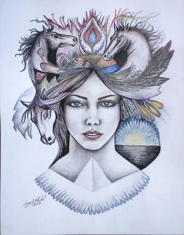 portrait with nature # 3