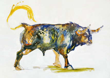 Toro Azul. En la...
