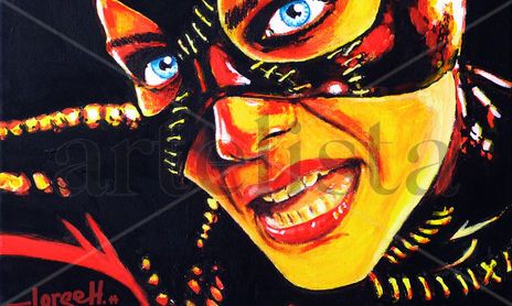 Pintura: Iconos de cine
