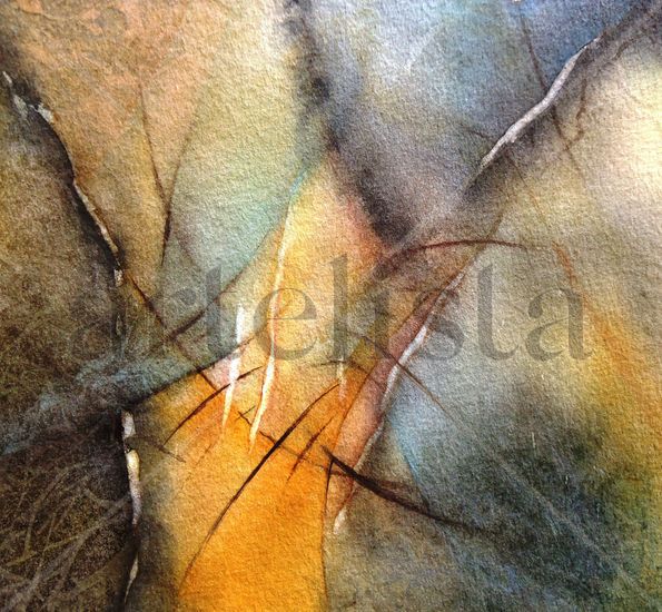 Abstracción 28 Watercolour Paper Others