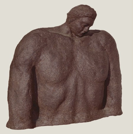 HOMBRE GRANDE CON CABEZA PEQUEÑA Bronce Figurativa