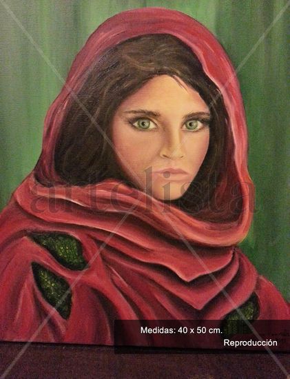 Niña de la tapa Oil Canvas Portrait