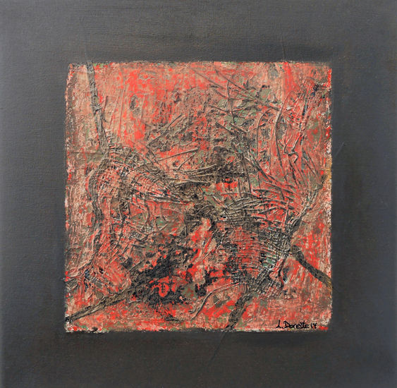 Cicatrices de fuego Lienzo Otros