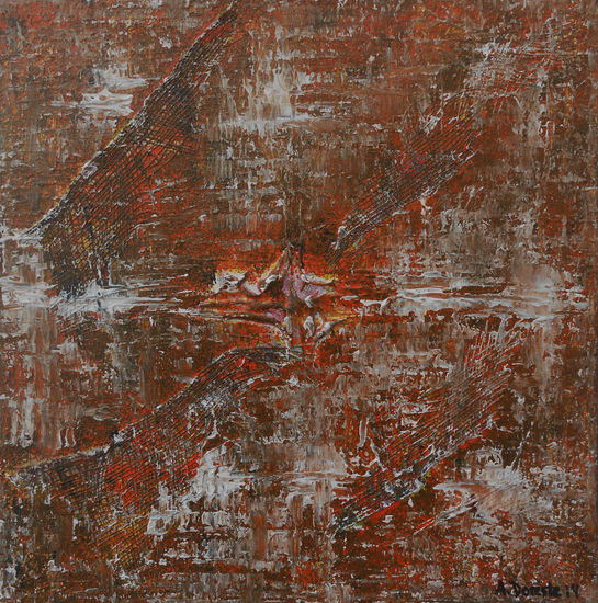 Eclosión de la memoria Media Mixta Lienzo Otros
