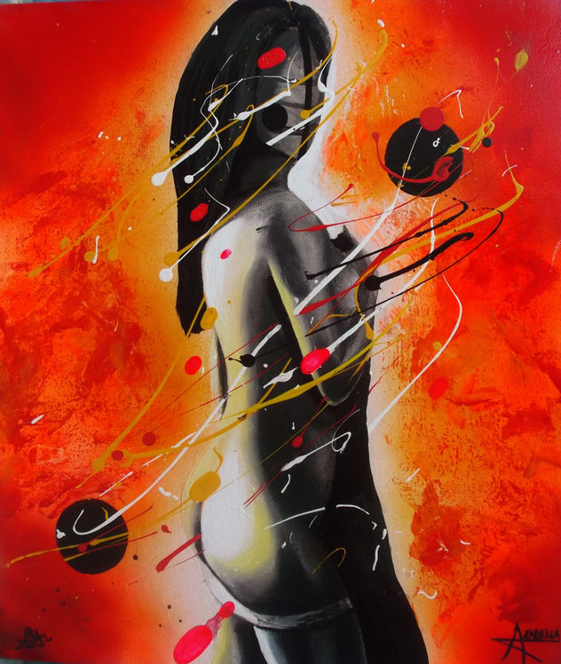 MOVIMIENTOS ENERGETICOS INVISIBLES  EN UNA TENSION ARTISTICA