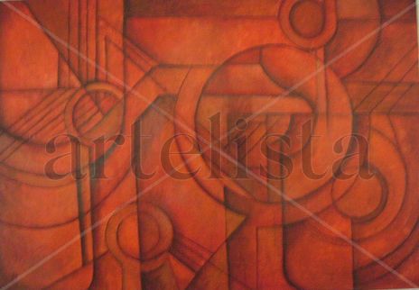 Abstracto en rojo