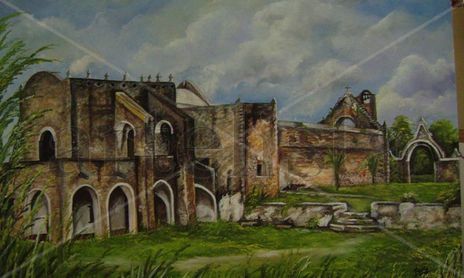 Iglesias y conventos de Yucatan, arte colonial del siglo XVI al XIX