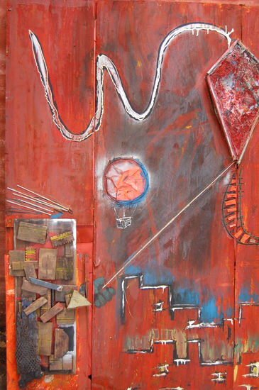 barrilete Mixed media Panel Others