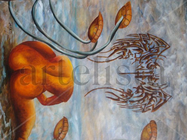 El Faro del Respeto Oil Canvas Nude Paintings