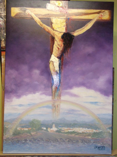 mi cristo Oil Canvas Figure Painting