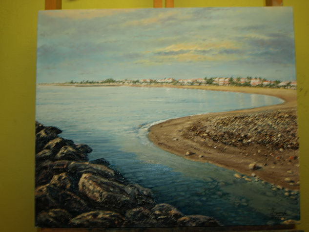 playa xilxes Oil Canvas Marine Painting