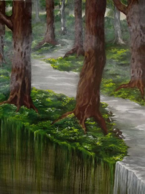 Mi bosque blanca...