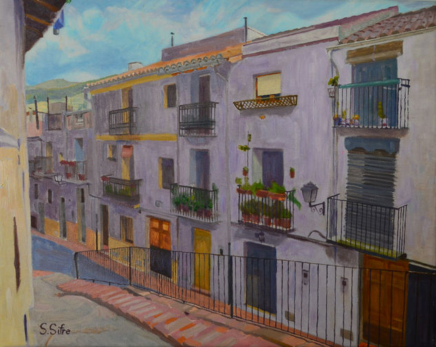 Carrer de Baix, Eslida Oil Canvas Others