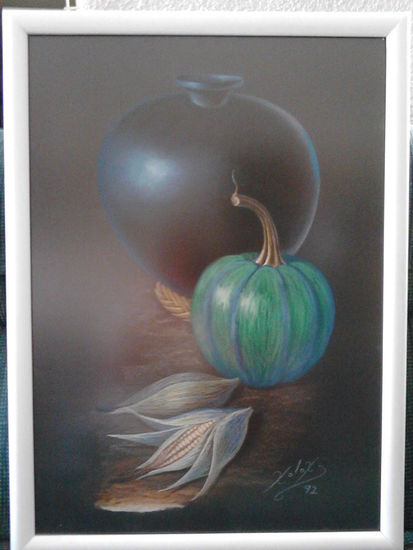 el oaxaqueño Pastel Card Figure Painting