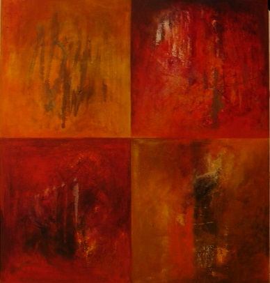 Abstracto rojo