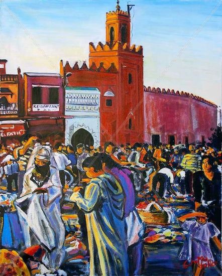 Zoco Arabe Oil Canvas Others