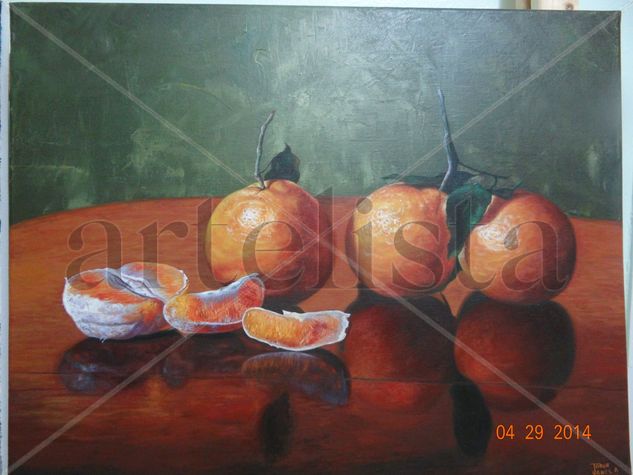 Las Naranjas Oil Canvas Still Life Paintings