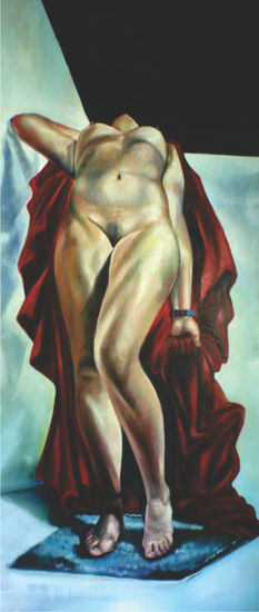 la gaitana Oil Panel Nude Paintings