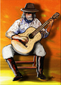 Gaucho y Guitarra