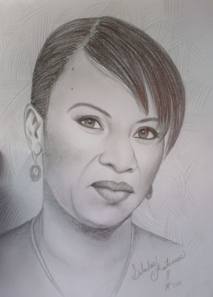 Retrato femenino,...