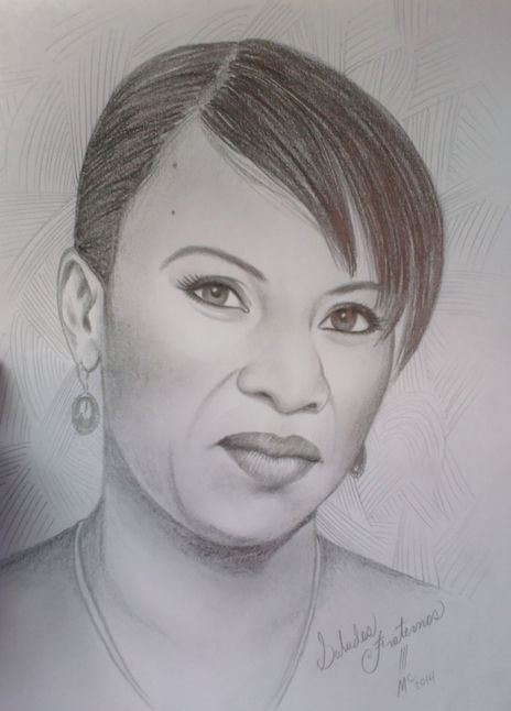 Retrato femenino,...