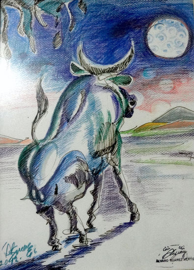 El toro enamorado de la luna 