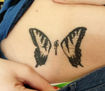 mariposa en cintura