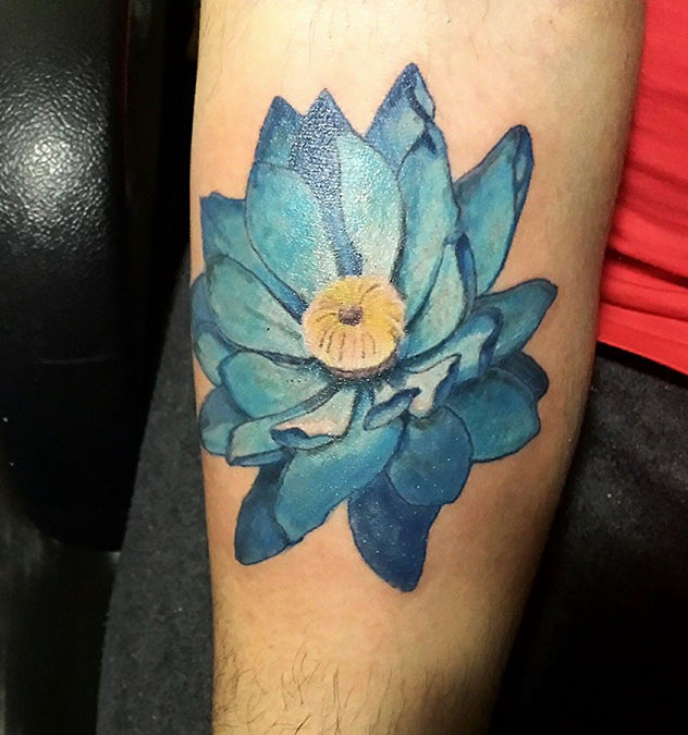 flor de lotto azul