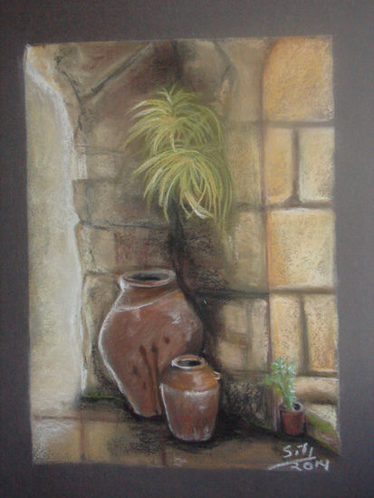 Rincones de La LLacuna Pastel Paper Still Life Paintings