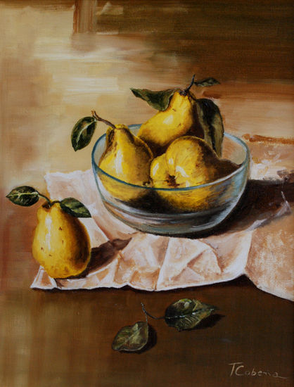 Peras Oil Canvas Still Life Paintings