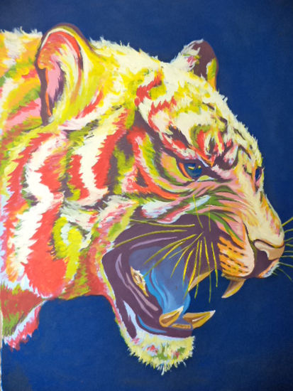 tigre Acrylic Paper Animals