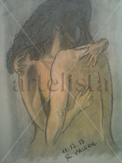 Los amantes Charcoal