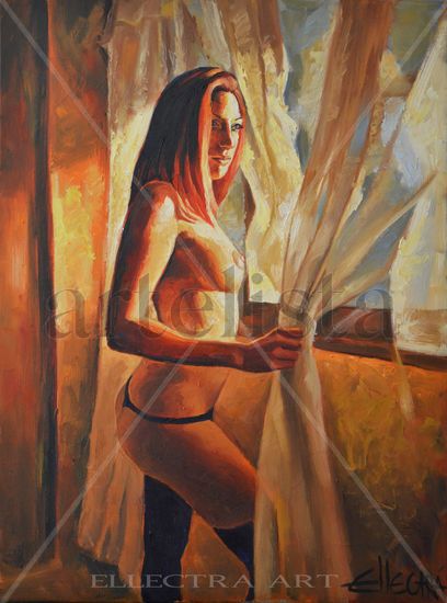 Confessions II Oil Canvas Nude Paintings