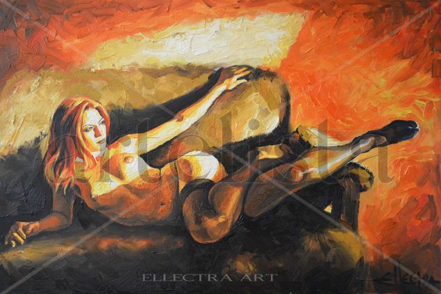 Confessions III Oil Canvas Nude Paintings