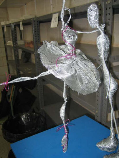 Bailarina Metal Figurativa