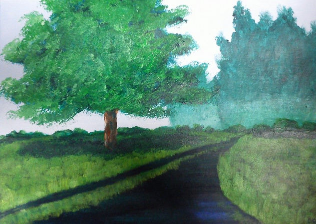 PAISAJE VIII Acrylic Paper Landscaping