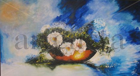 Azul floral