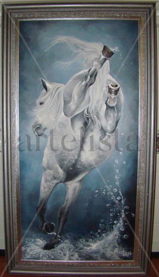 Dancing with the stars Oil Canvas Animals