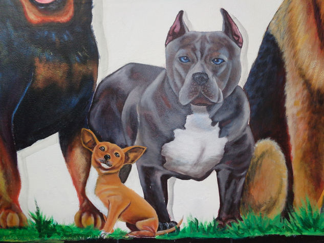 pit bull bully Acrylic Others Others