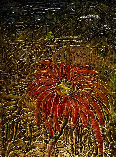 Pintura en relieve...