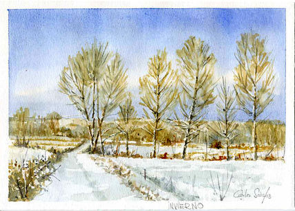 Esla - Rueda, Invierno