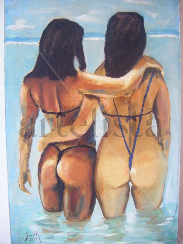 bañistas