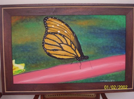 Mariposa Oil Canvas Animals