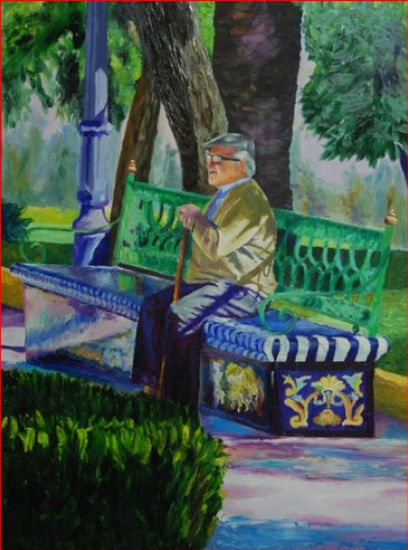 merecido descanso Oil Panel Landscaping