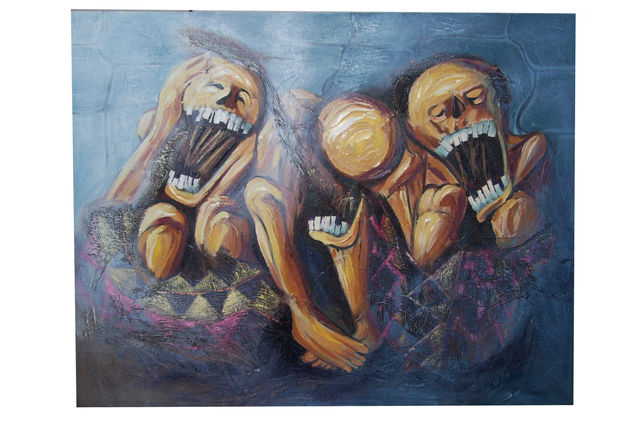 GRITOS ANCESTRALES Oil Canvas Others