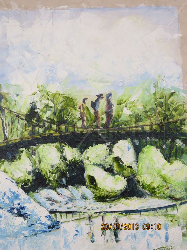 Puente azulado